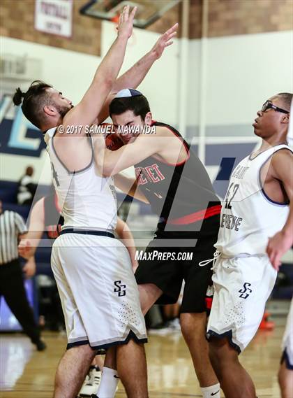 Thumbnail 1 in Shalhevet vs  St. Genevieve photogallery.