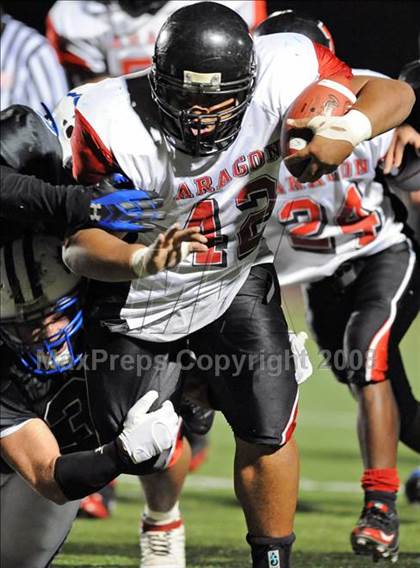 Thumbnail 1 in Aragon @ Pioneer (CIF CCS D2 Playoffs) photogallery.