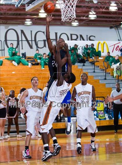 Thumbnail 1 in Dobie vs. Westside (McDonald's Texas Invitational) photogallery.