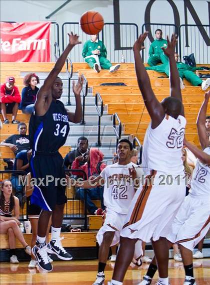 Thumbnail 1 in Dobie vs. Westside (McDonald's Texas Invitational) photogallery.