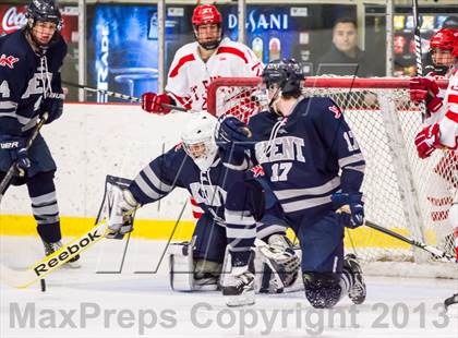 Thumbnail 3 in St. Paul's vs Kent School (Avon Old Farms Christmas Classic Final) photogallery.