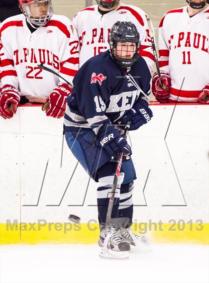 Thumbnail 3 in St. Paul's vs Kent School (Avon Old Farms Christmas Classic Final) photogallery.