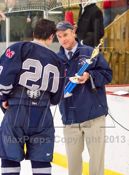 Thumbnail 3 in St. Paul's vs Kent School (Avon Old Farms Christmas Classic Final) photogallery.