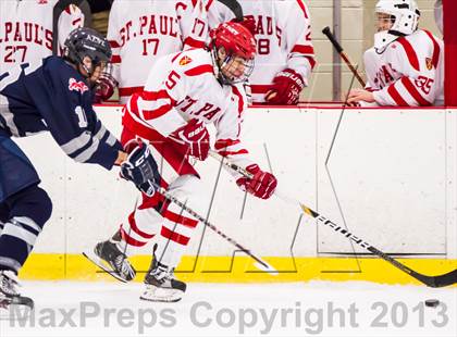 Thumbnail 3 in St. Paul's vs Kent School (Avon Old Farms Christmas Classic Final) photogallery.