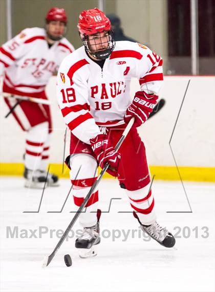 Thumbnail 3 in St. Paul's vs Kent School (Avon Old Farms Christmas Classic Final) photogallery.