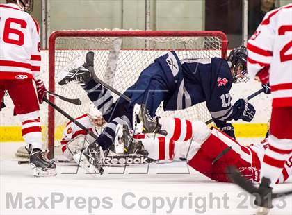 Thumbnail 3 in St. Paul's vs Kent School (Avon Old Farms Christmas Classic Final) photogallery.