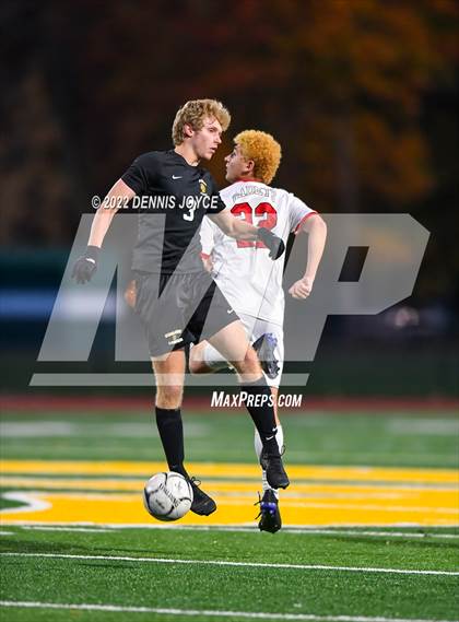 Thumbnail 2 in Hilton @ McQuaid Jesuit (NYSPHSAA Section V Class AA SemiFinals) photogallery.