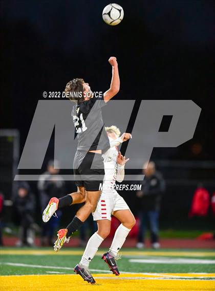 Thumbnail 1 in Hilton @ McQuaid Jesuit (NYSPHSAA Section V Class AA SemiFinals) photogallery.