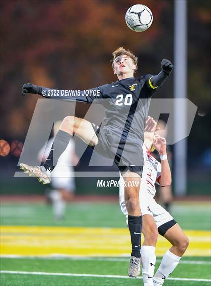Thumbnail 2 in Hilton @ McQuaid Jesuit (NYSPHSAA Section V Class AA SemiFinals) photogallery.