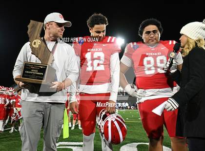 Thumbnail 2 in Serra vs. Mater Dei (CIF State Open Final) photogallery.