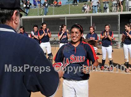 Thumbnail 1 in La Salle vs. Marymount (CIF SS D6 Final) photogallery.