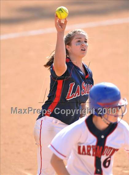 Thumbnail 1 in La Salle vs. Marymount (CIF SS D6 Final) photogallery.