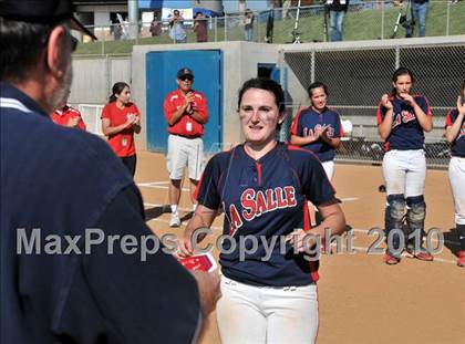 Thumbnail 2 in La Salle vs. Marymount (CIF SS D6 Final) photogallery.