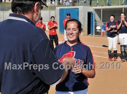 Thumbnail 2 in La Salle vs. Marymount (CIF SS D6 Final) photogallery.