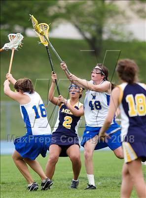 Thumbnail 1 in Mercy @ Newtown (CIAC Division I 1st round) photogallery.