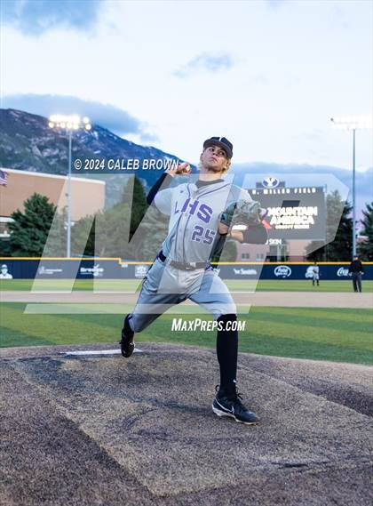 Thumbnail 3 in Lehi vs. Riverton (UHSAA 6A Bracket Play) photogallery.