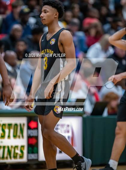 Thumbnail 3 in Moravian Prep vs. Word of God Christian Academy (Hoopstate MLK Classic - Kinston) photogallery.