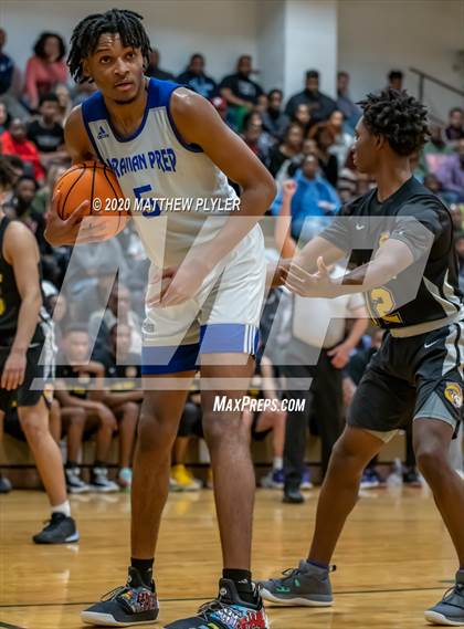 Thumbnail 3 in Moravian Prep vs. Word of God Christian Academy (Hoopstate MLK Classic - Kinston) photogallery.