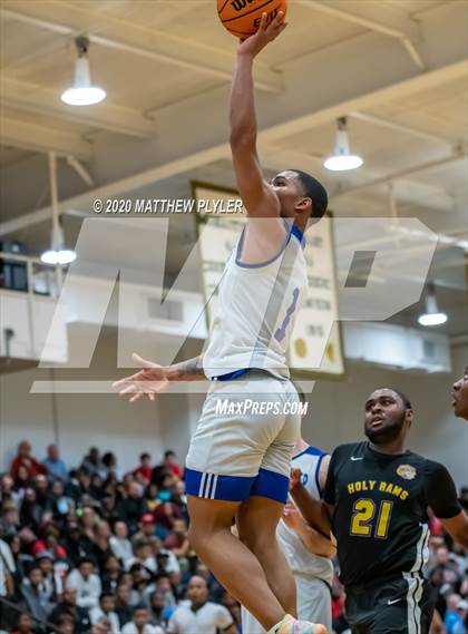Thumbnail 1 in Moravian Prep vs. Word of God Christian Academy (Hoopstate MLK Classic - Kinston) photogallery.