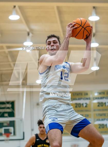 Thumbnail 2 in Moravian Prep vs. Word of God Christian Academy (Hoopstate MLK Classic - Kinston) photogallery.