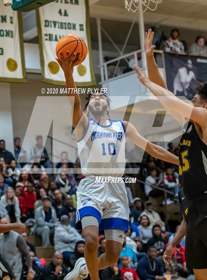Thumbnail 3 in Moravian Prep vs. Word of God Christian Academy (Hoopstate MLK Classic - Kinston) photogallery.