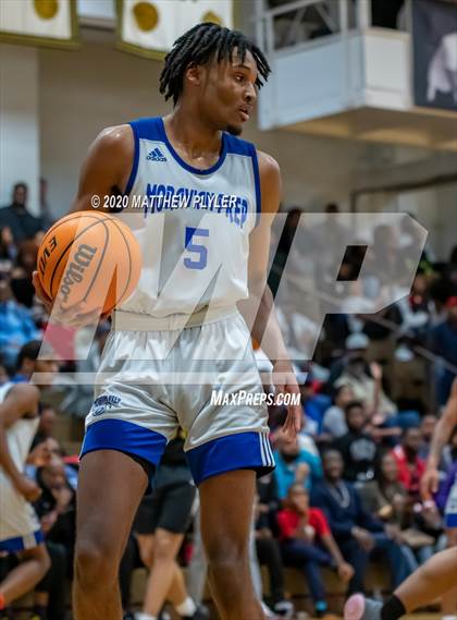 Thumbnail 3 in Moravian Prep vs. Word of God Christian Academy (Hoopstate MLK Classic - Kinston) photogallery.