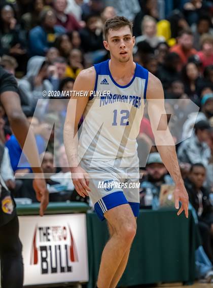 Thumbnail 3 in Moravian Prep vs. Word of God Christian Academy (Hoopstate MLK Classic - Kinston) photogallery.