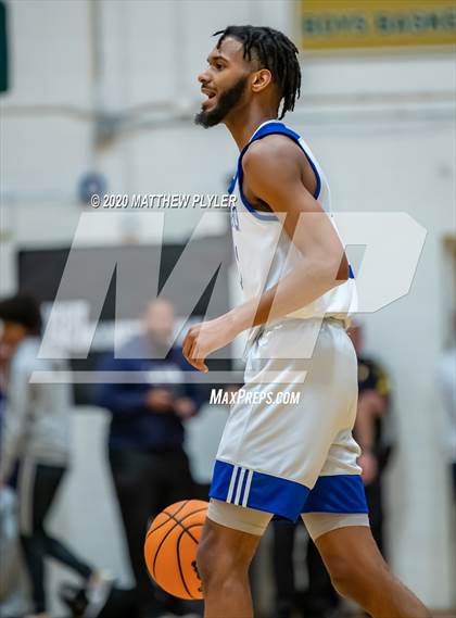 Thumbnail 1 in Moravian Prep vs. Word of God Christian Academy (Hoopstate MLK Classic - Kinston) photogallery.