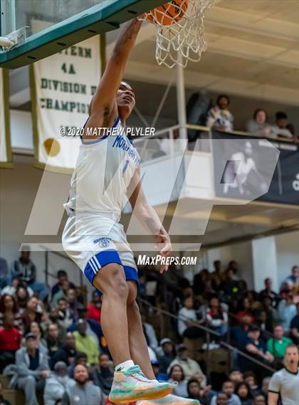 Thumbnail 3 in Moravian Prep vs. Word of God Christian Academy (Hoopstate MLK Classic - Kinston) photogallery.