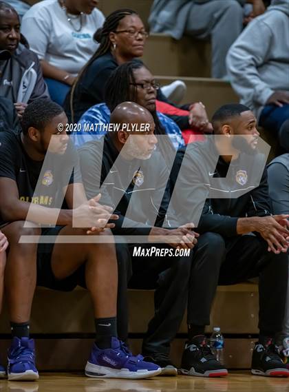 Thumbnail 2 in Moravian Prep vs. Word of God Christian Academy (Hoopstate MLK Classic - Kinston) photogallery.