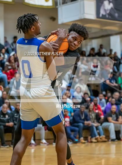 Thumbnail 3 in Moravian Prep vs. Word of God Christian Academy (Hoopstate MLK Classic - Kinston) photogallery.