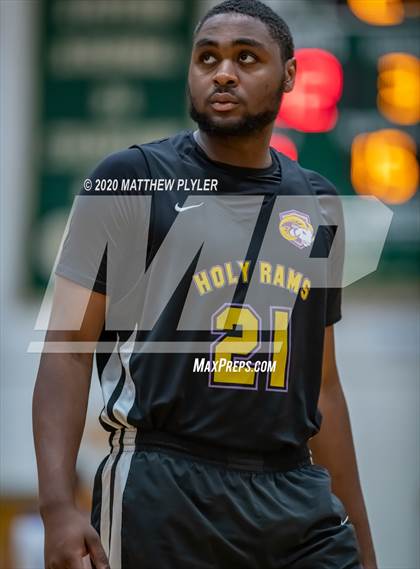 Thumbnail 1 in Moravian Prep vs. Word of God Christian Academy (Hoopstate MLK Classic - Kinston) photogallery.