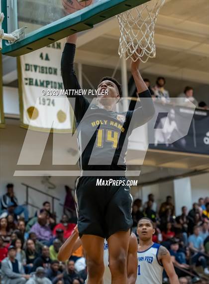 Thumbnail 1 in Moravian Prep vs. Word of God Christian Academy (Hoopstate MLK Classic - Kinston) photogallery.