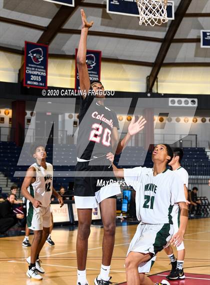 Thumbnail 2 in Long Branch vs Columbia (Shore Classic Showcase) photogallery.