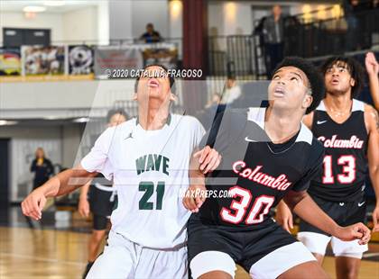 Thumbnail 2 in Long Branch vs Columbia (Shore Classic Showcase) photogallery.