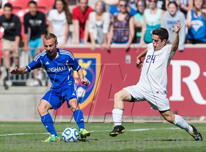 Thumbnail 3 in Bingham vs. Lehi (UHSAA 5A Final) photogallery.