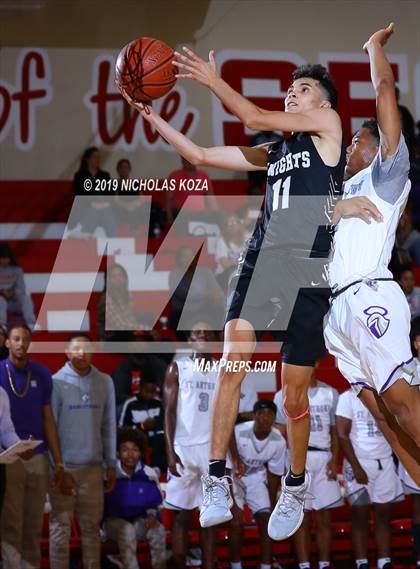 Thumbnail 1 in Bishop Montgomery vs St. Anthony (Ryse Williams/Pac Shores Tournament) photogallery.