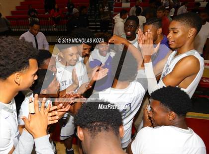 Thumbnail 2 in Bishop Montgomery vs St. Anthony (Ryse Williams/Pac Shores Tournament) photogallery.