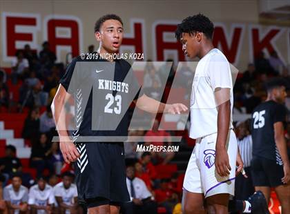 Thumbnail 1 in Bishop Montgomery vs St. Anthony (Ryse Williams/Pac Shores Tournament) photogallery.