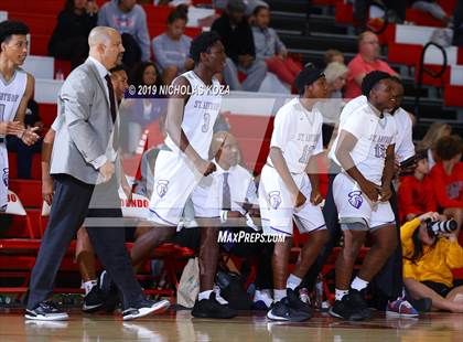 Thumbnail 2 in Bishop Montgomery vs St. Anthony (Ryse Williams/Pac Shores Tournament) photogallery.