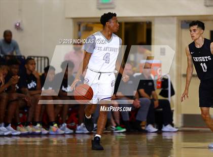 Thumbnail 2 in Bishop Montgomery vs St. Anthony (Ryse Williams/Pac Shores Tournament) photogallery.