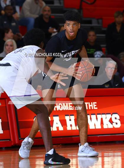 Thumbnail 3 in Bishop Montgomery vs St. Anthony (Ryse Williams/Pac Shores Tournament) photogallery.