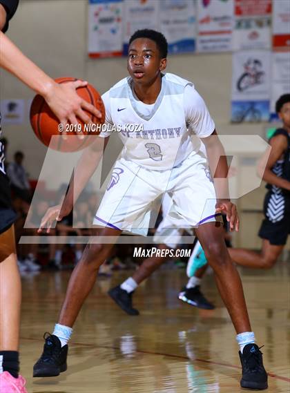 Thumbnail 1 in Bishop Montgomery vs St. Anthony (Ryse Williams/Pac Shores Tournament) photogallery.