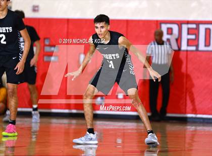 Thumbnail 3 in Bishop Montgomery vs St. Anthony (Ryse Williams/Pac Shores Tournament) photogallery.