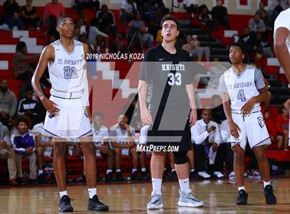 Thumbnail 2 in Bishop Montgomery vs St. Anthony (Ryse Williams/Pac Shores Tournament) photogallery.