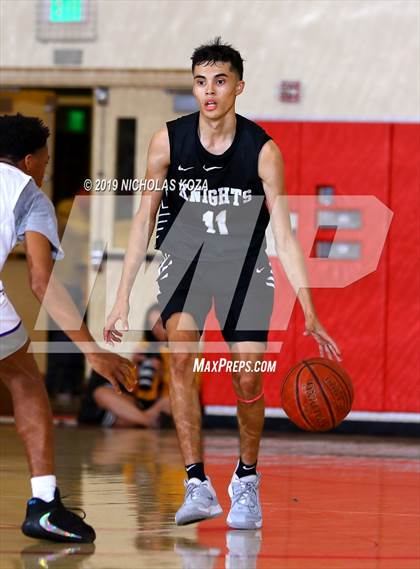 Thumbnail 2 in Bishop Montgomery vs St. Anthony (Ryse Williams/Pac Shores Tournament) photogallery.