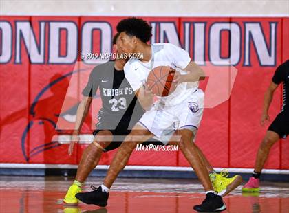 Thumbnail 1 in Bishop Montgomery vs St. Anthony (Ryse Williams/Pac Shores Tournament) photogallery.