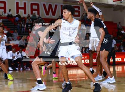 Thumbnail 2 in Bishop Montgomery vs St. Anthony (Ryse Williams/Pac Shores Tournament) photogallery.