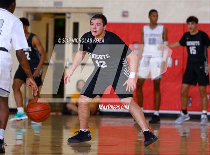Thumbnail 3 in Bishop Montgomery vs St. Anthony (Ryse Williams/Pac Shores Tournament) photogallery.