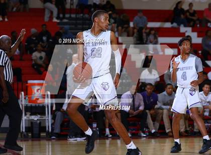 Thumbnail 2 in Bishop Montgomery vs St. Anthony (Ryse Williams/Pac Shores Tournament) photogallery.